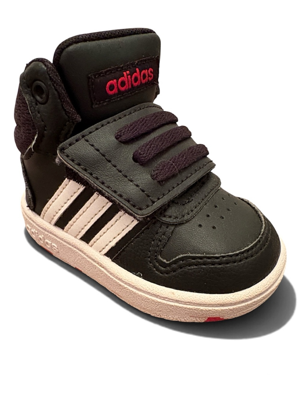 Adidas Hoops infant toddler boy high top sneakers shoes